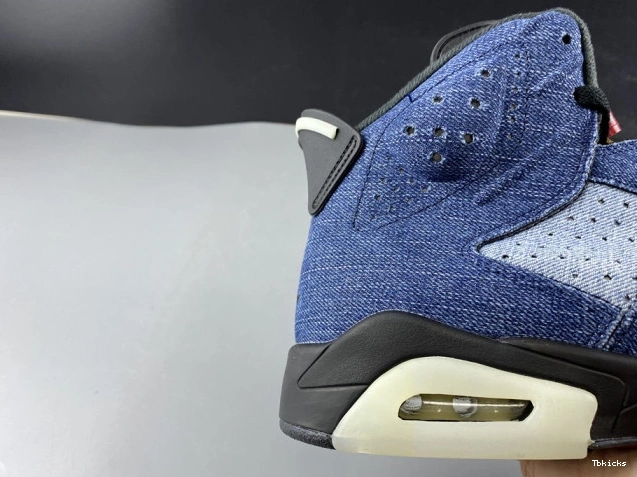 Cheap TBK 6 Denim Jordan CT5350-401 Washed Air 0711